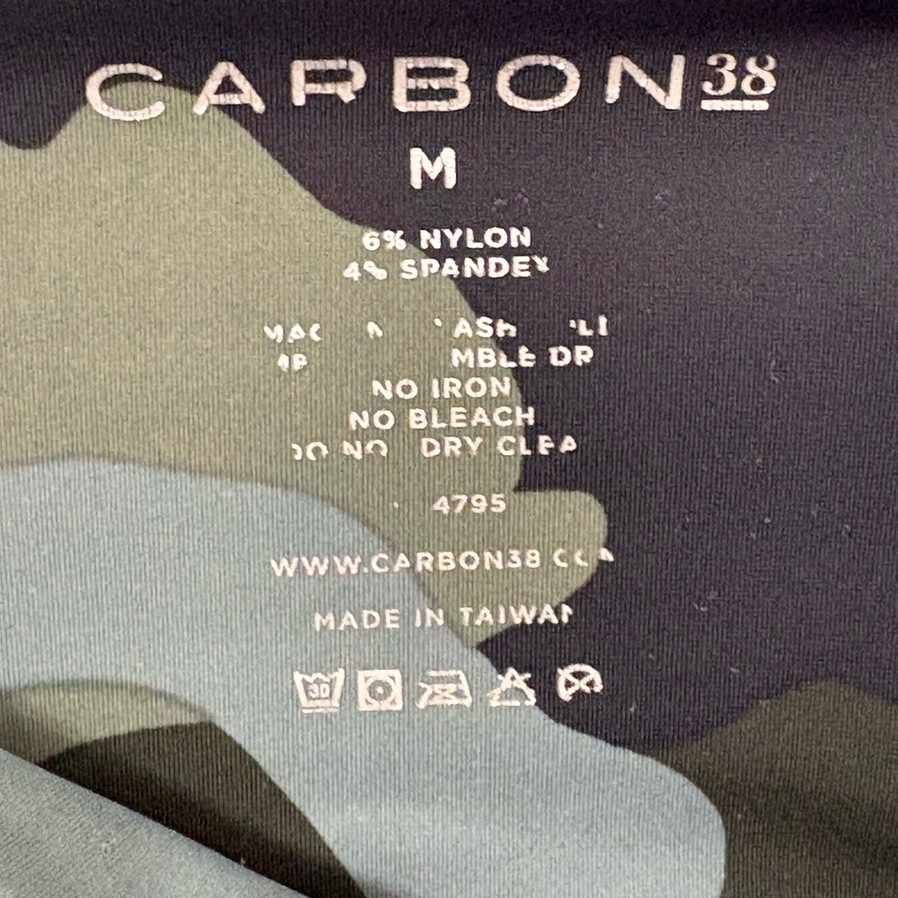 Carbon38 Camo High Rise Leggings M - Picture 4 of 4